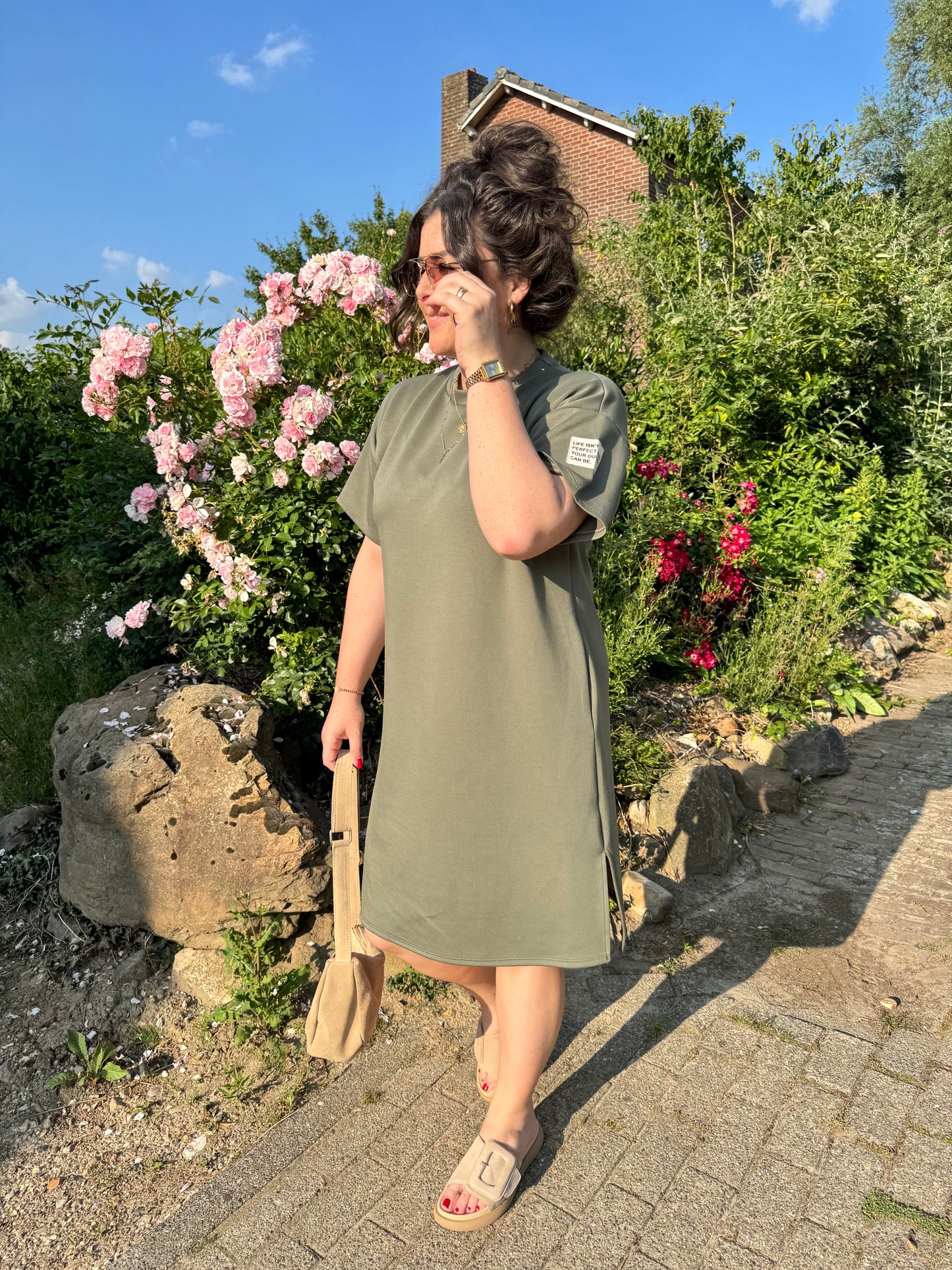 Jurk melody Groen