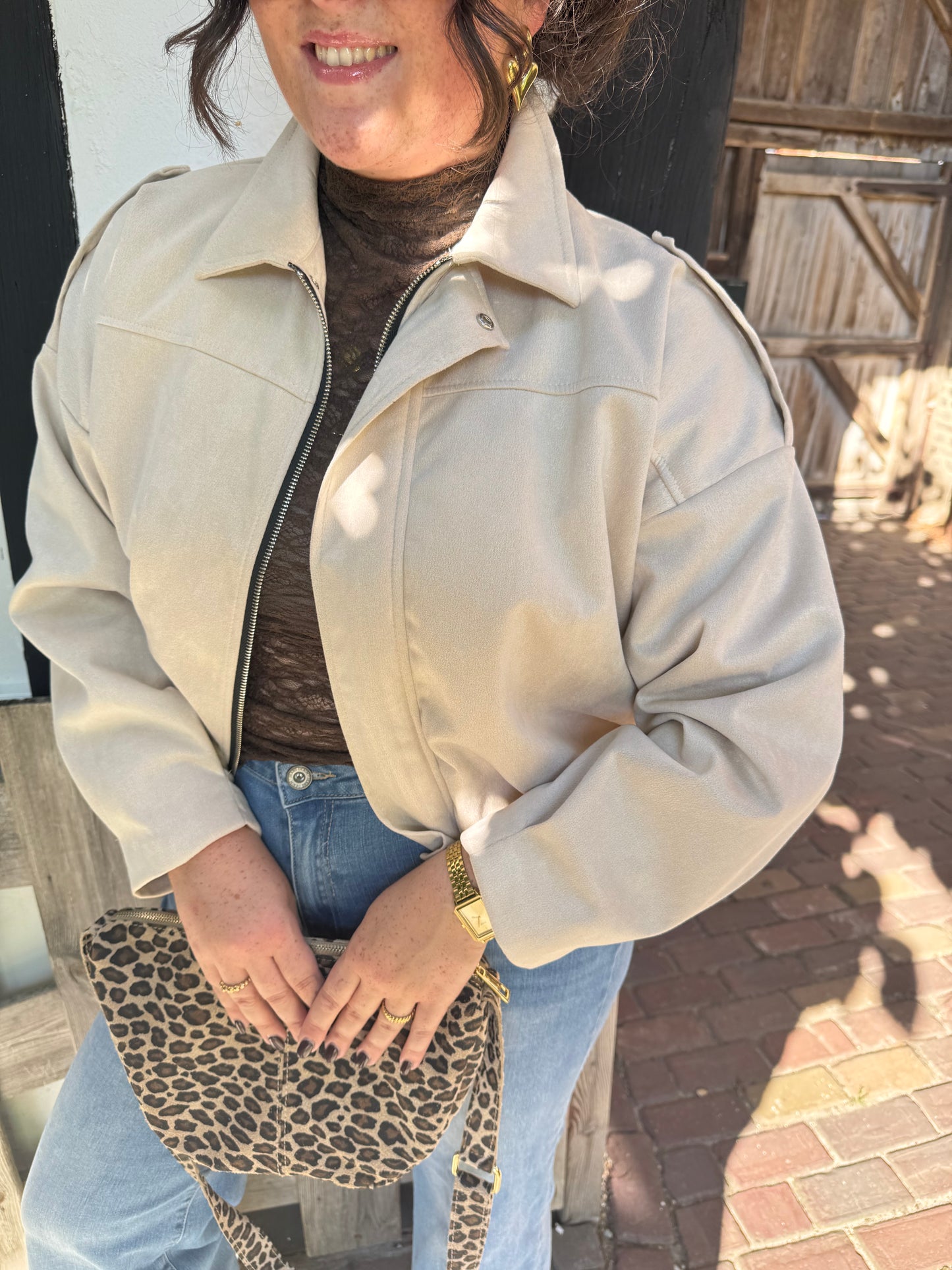 Jas Amy beige