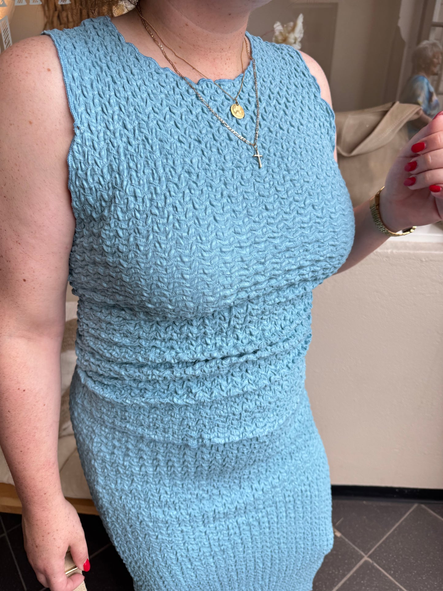 Top Lisa blauw