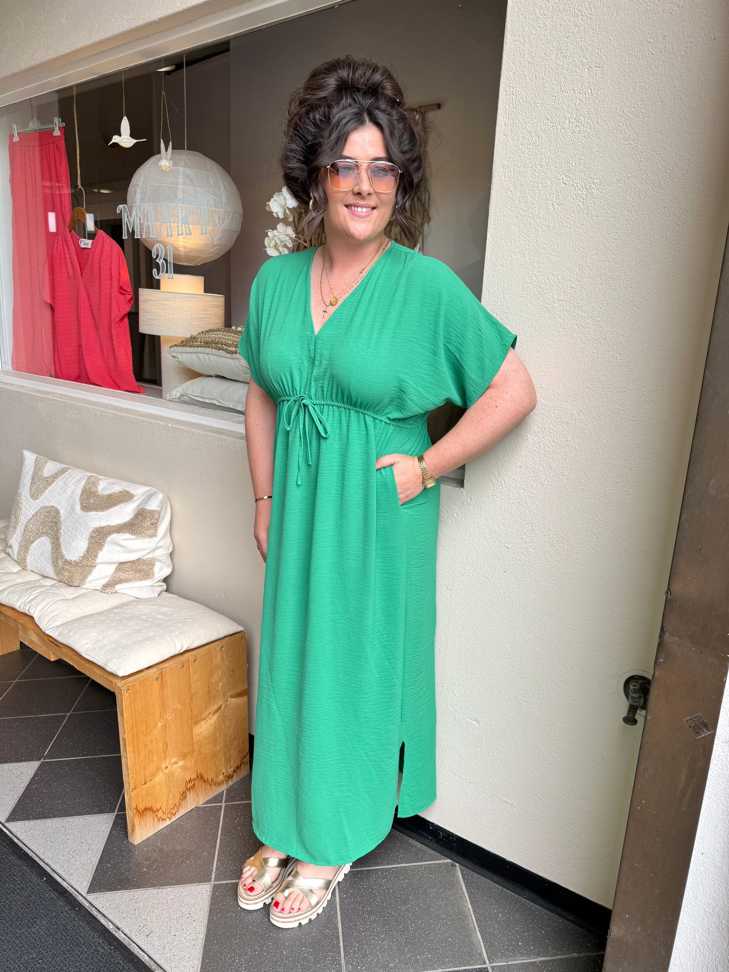 Jurk Niki Groen