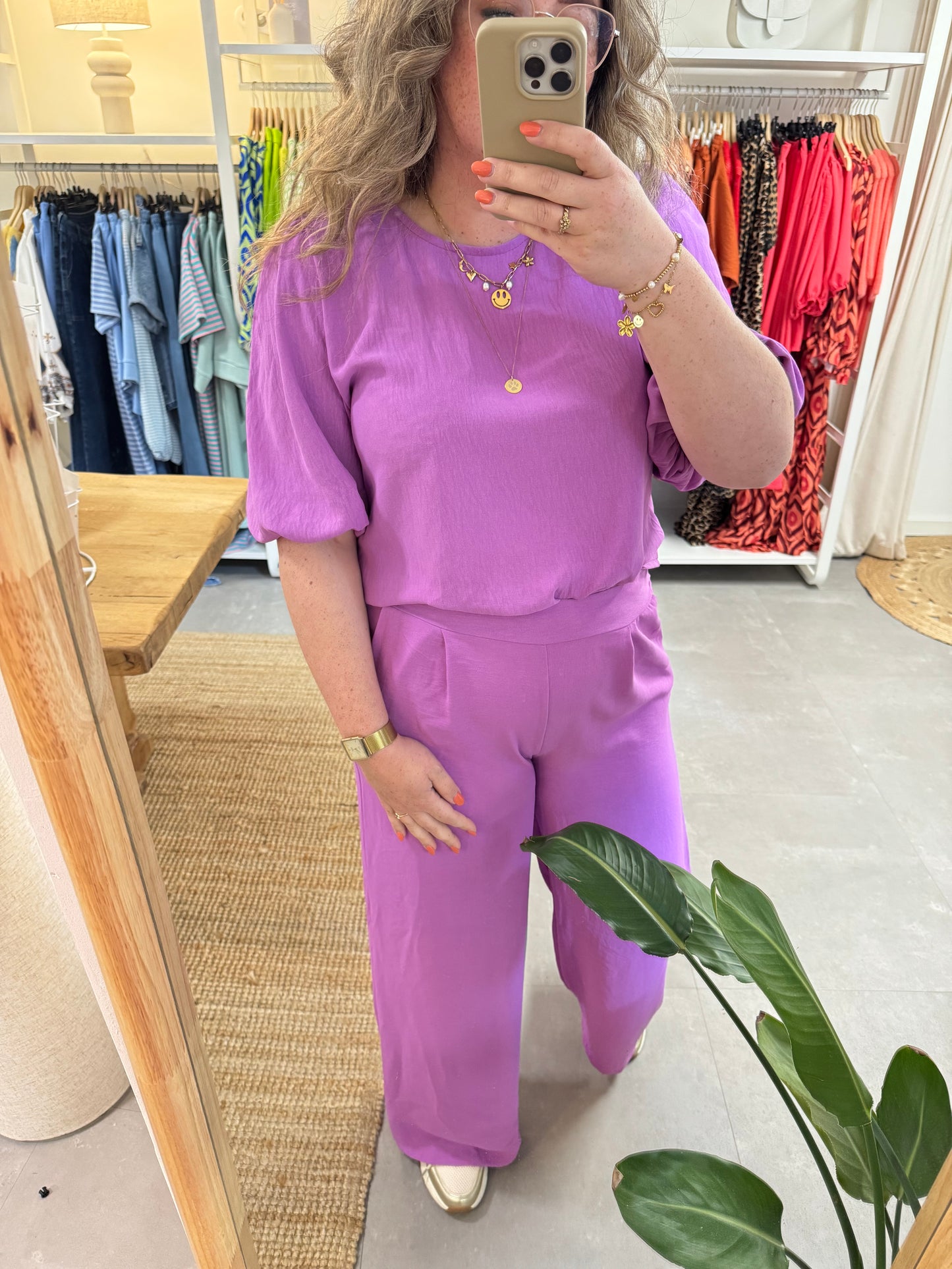 Broek Amy Paars