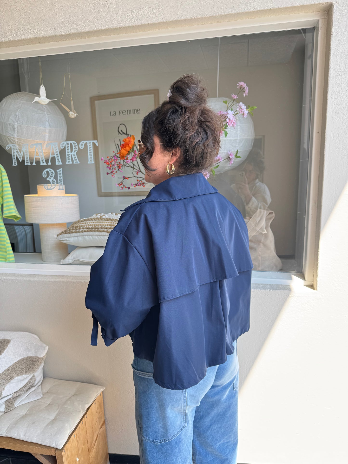 Jas Pleun Donkerblauw