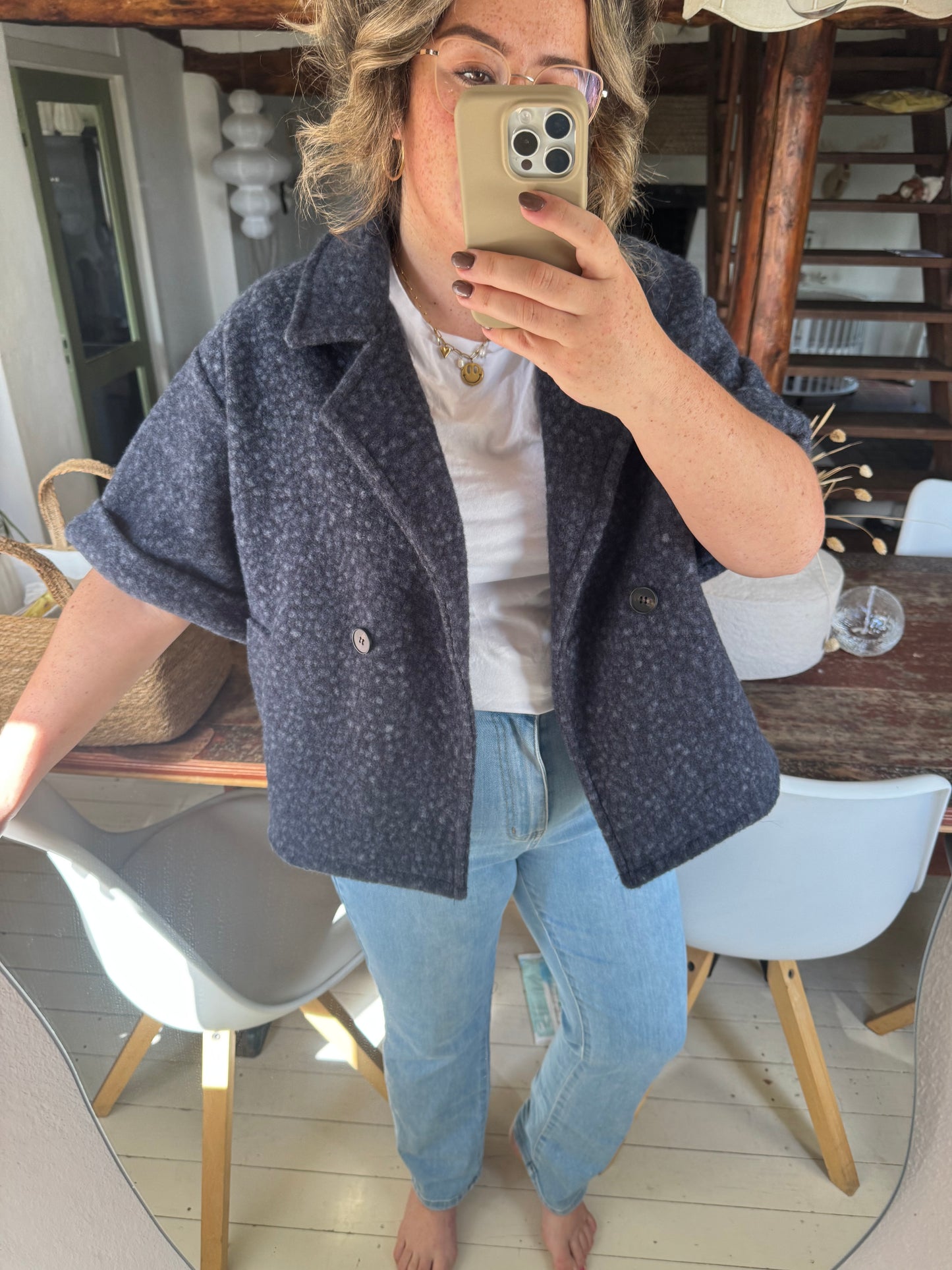 Jas Lio blauw