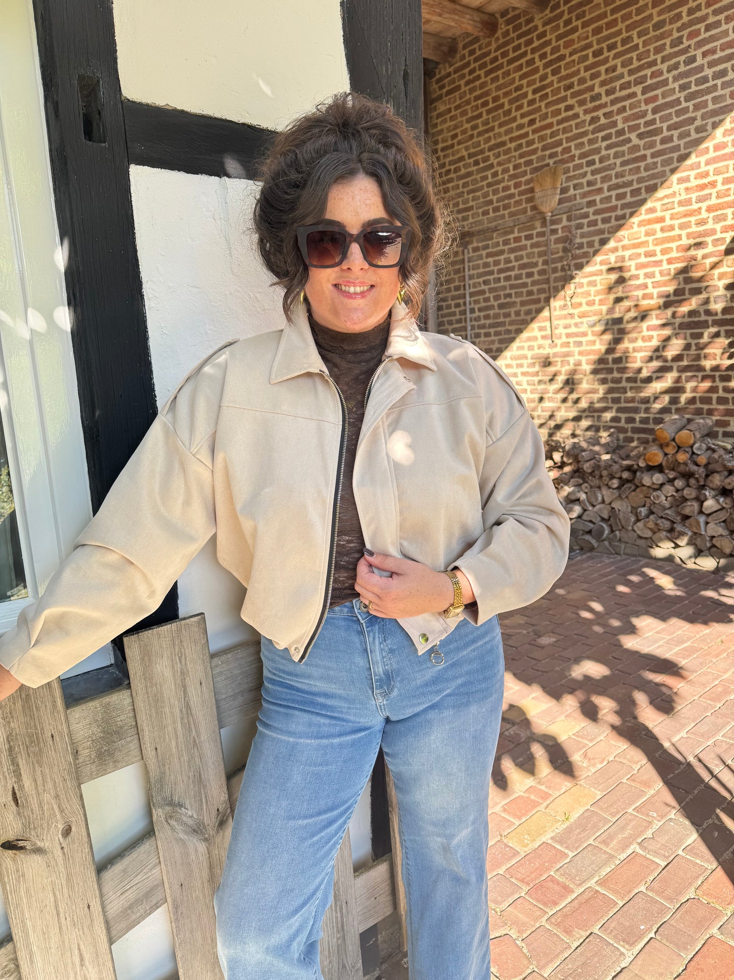Jas Amy beige