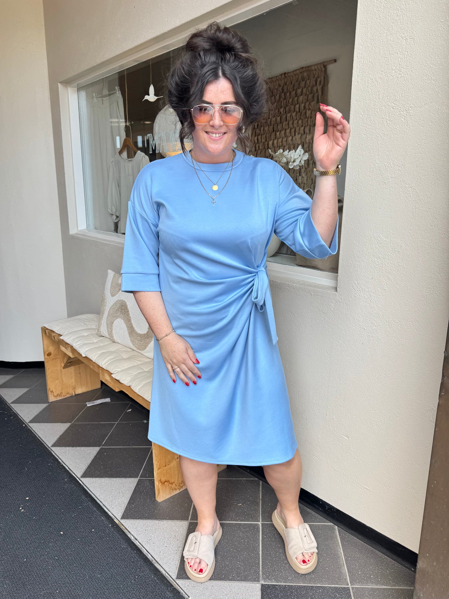 Jurk Romy Lichtblauw