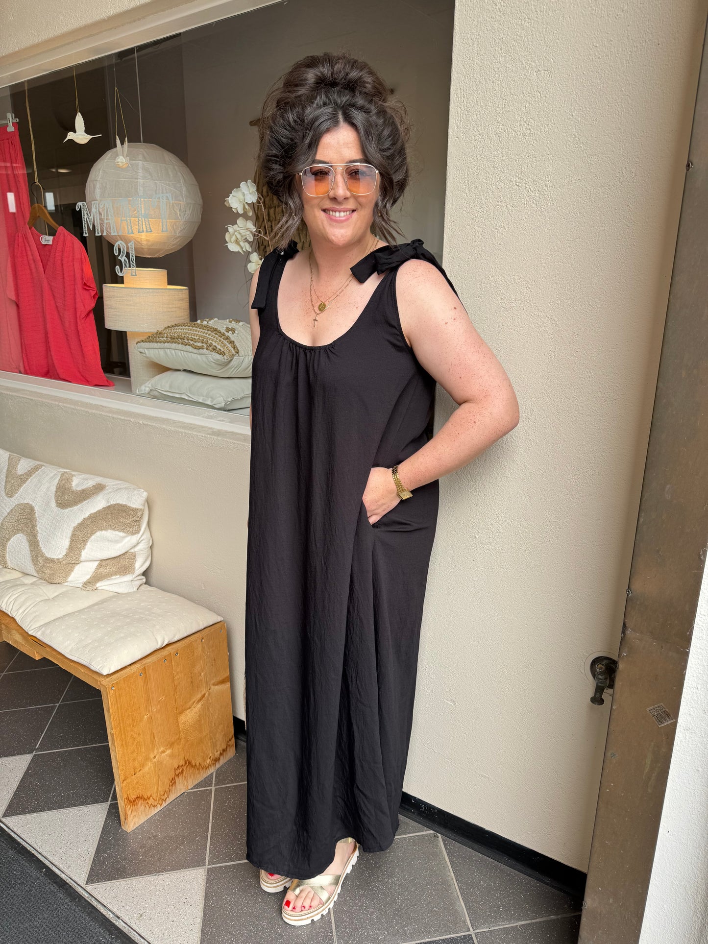 Jurk Emma Zwart