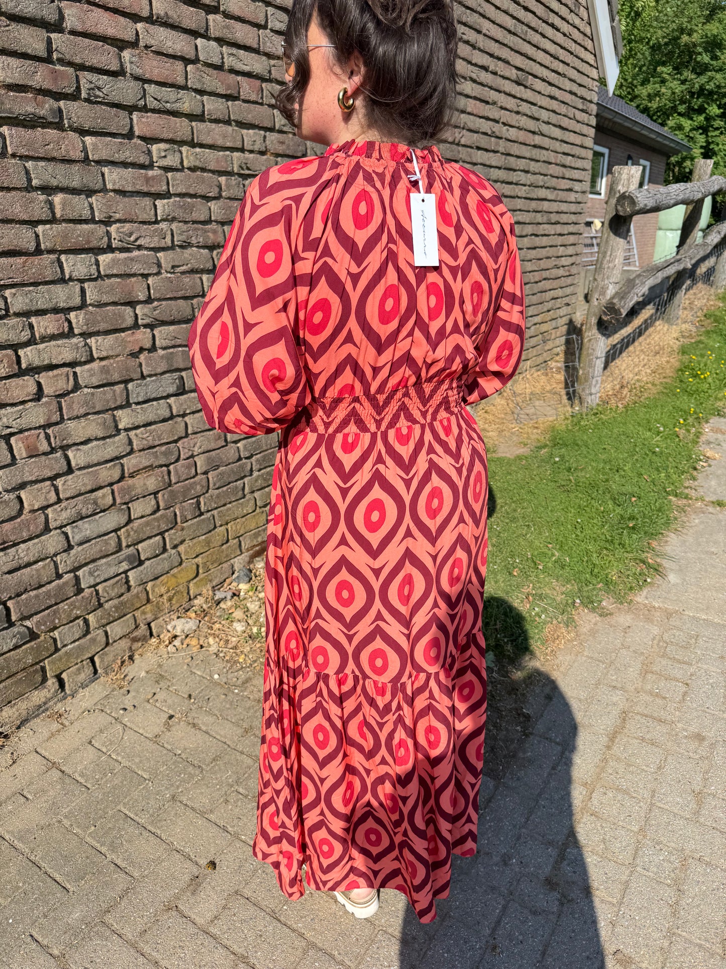 Jurk Mabel Koraal