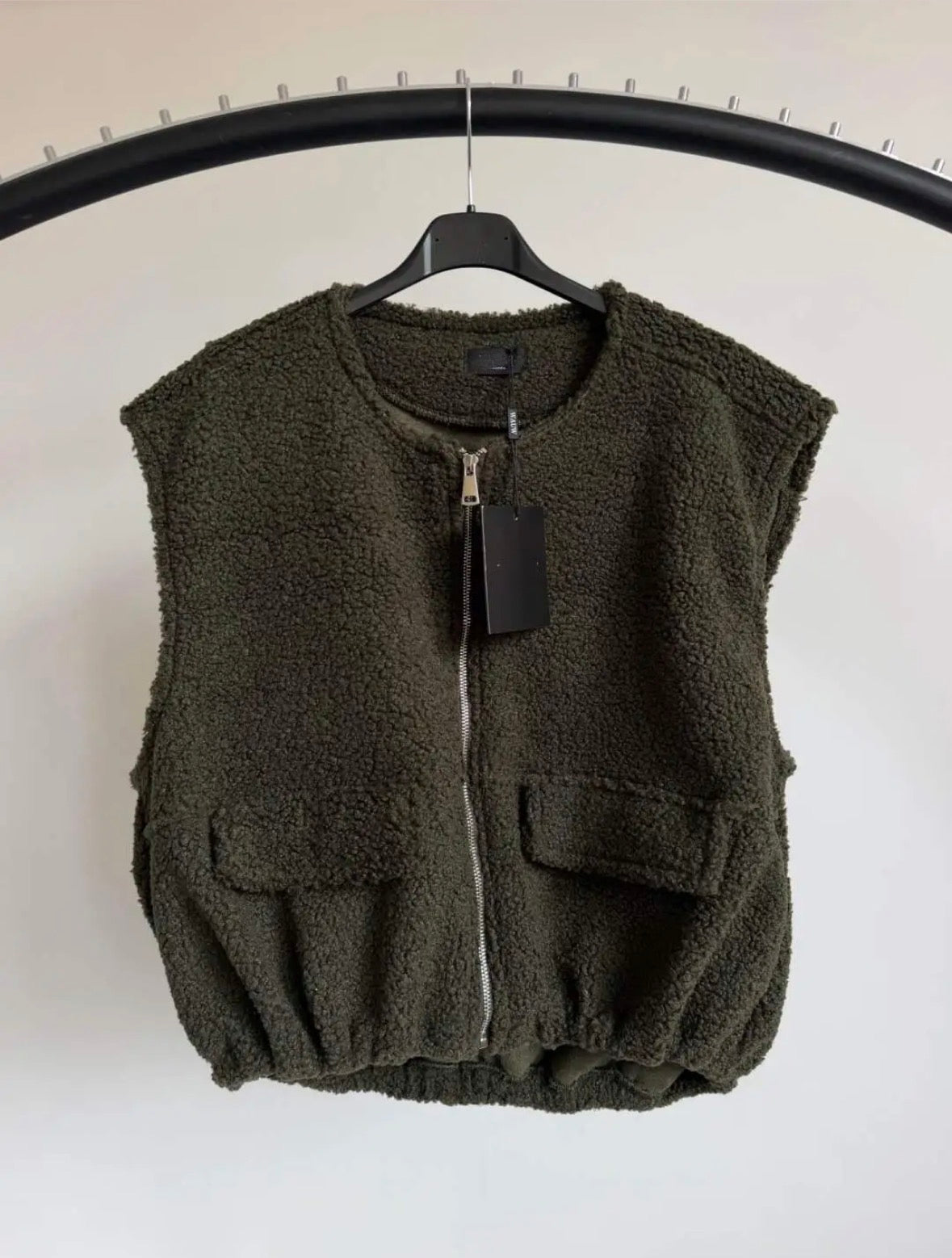 Bodywarmer Bo legergroen