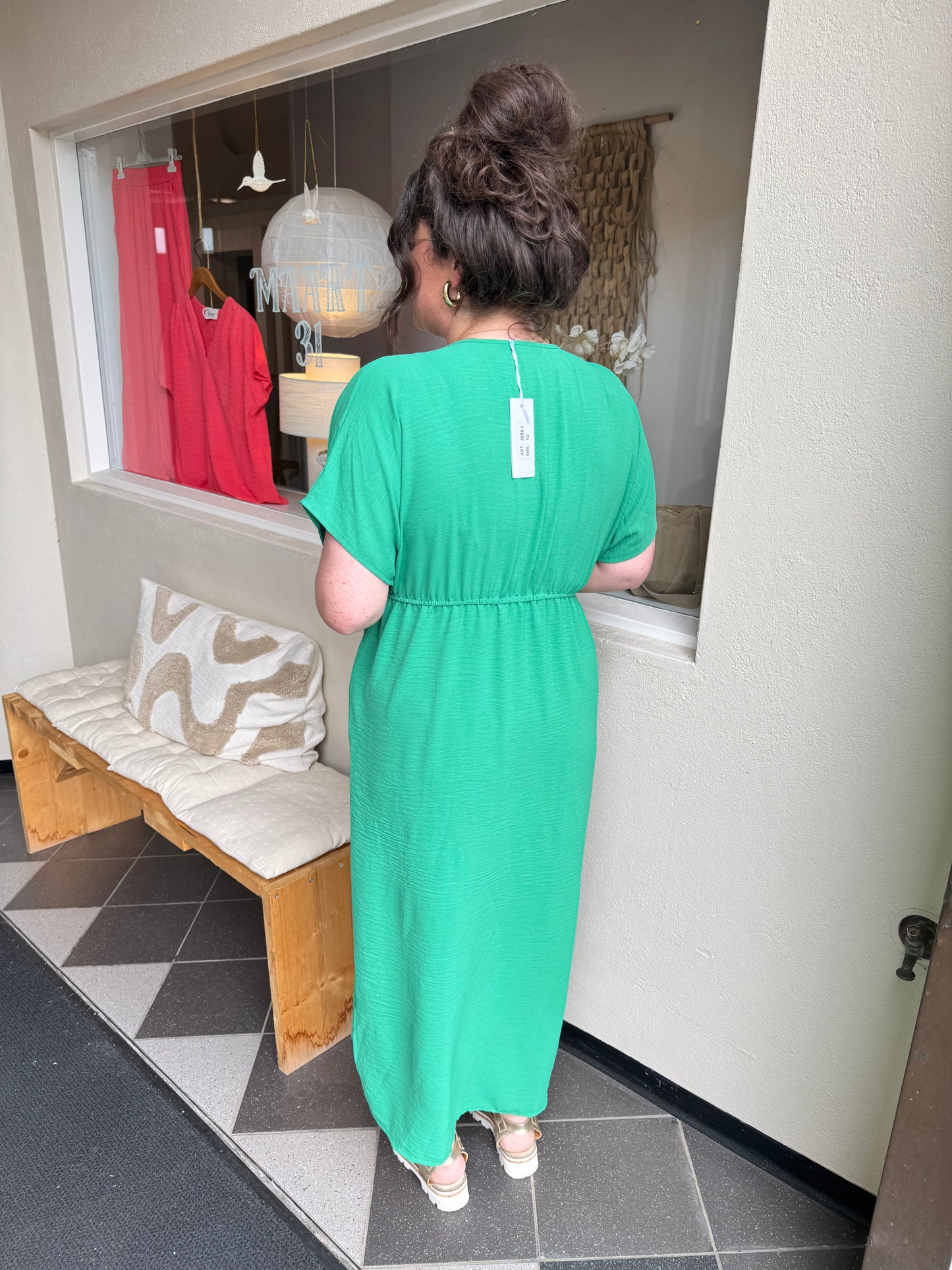 Jurk Niki Groen