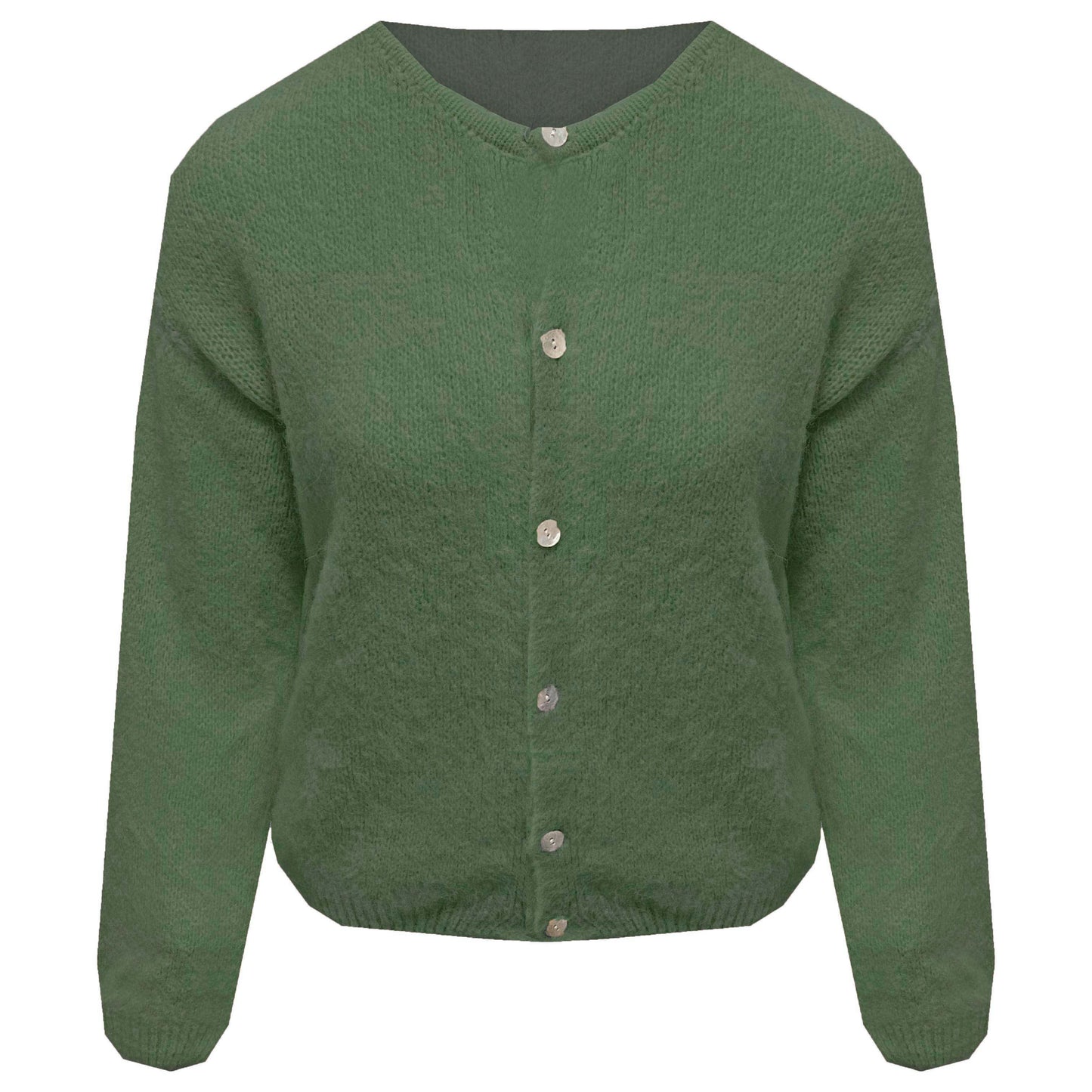 Vest Bobbie legergroen