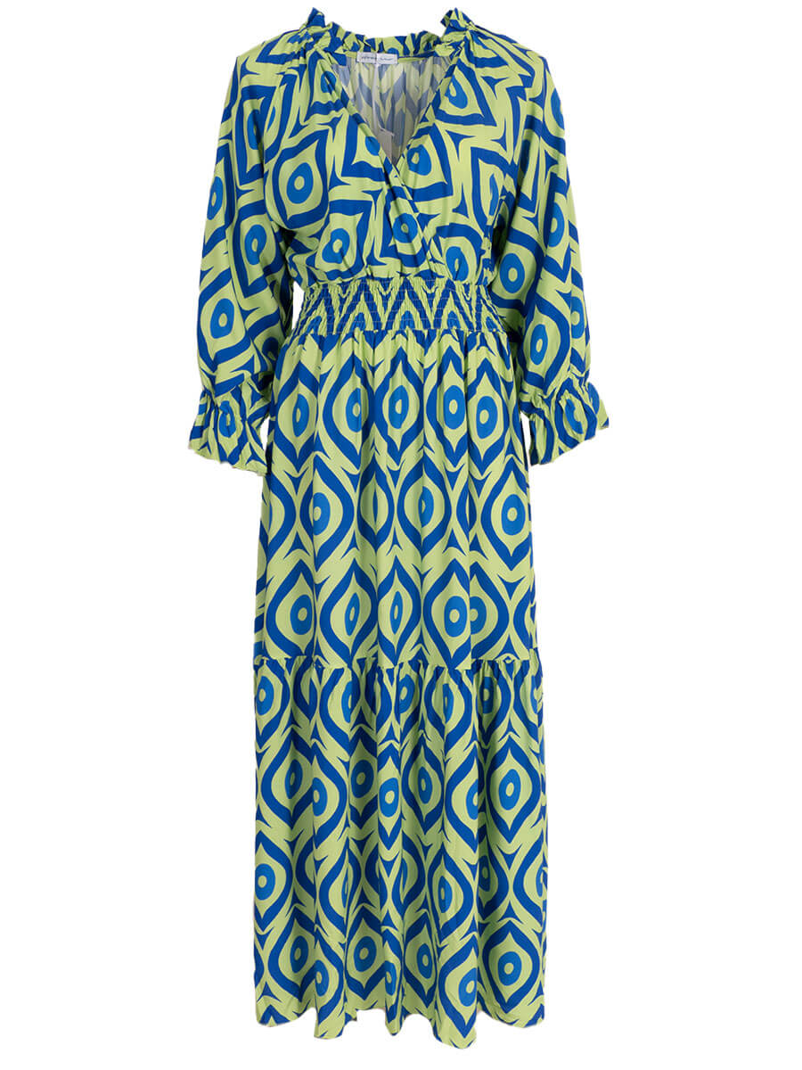 Jurk Mabel Lime