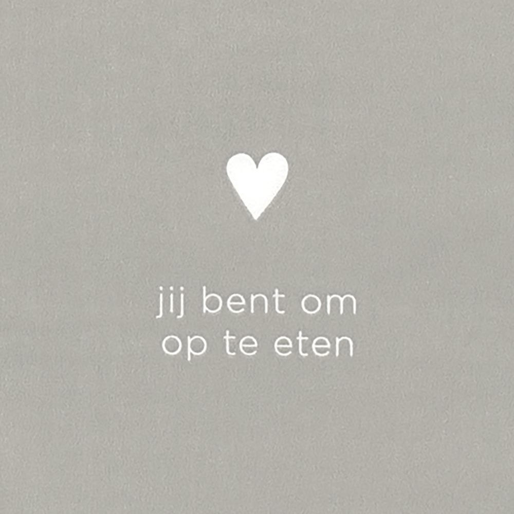 Napkins- je bent om op te eten