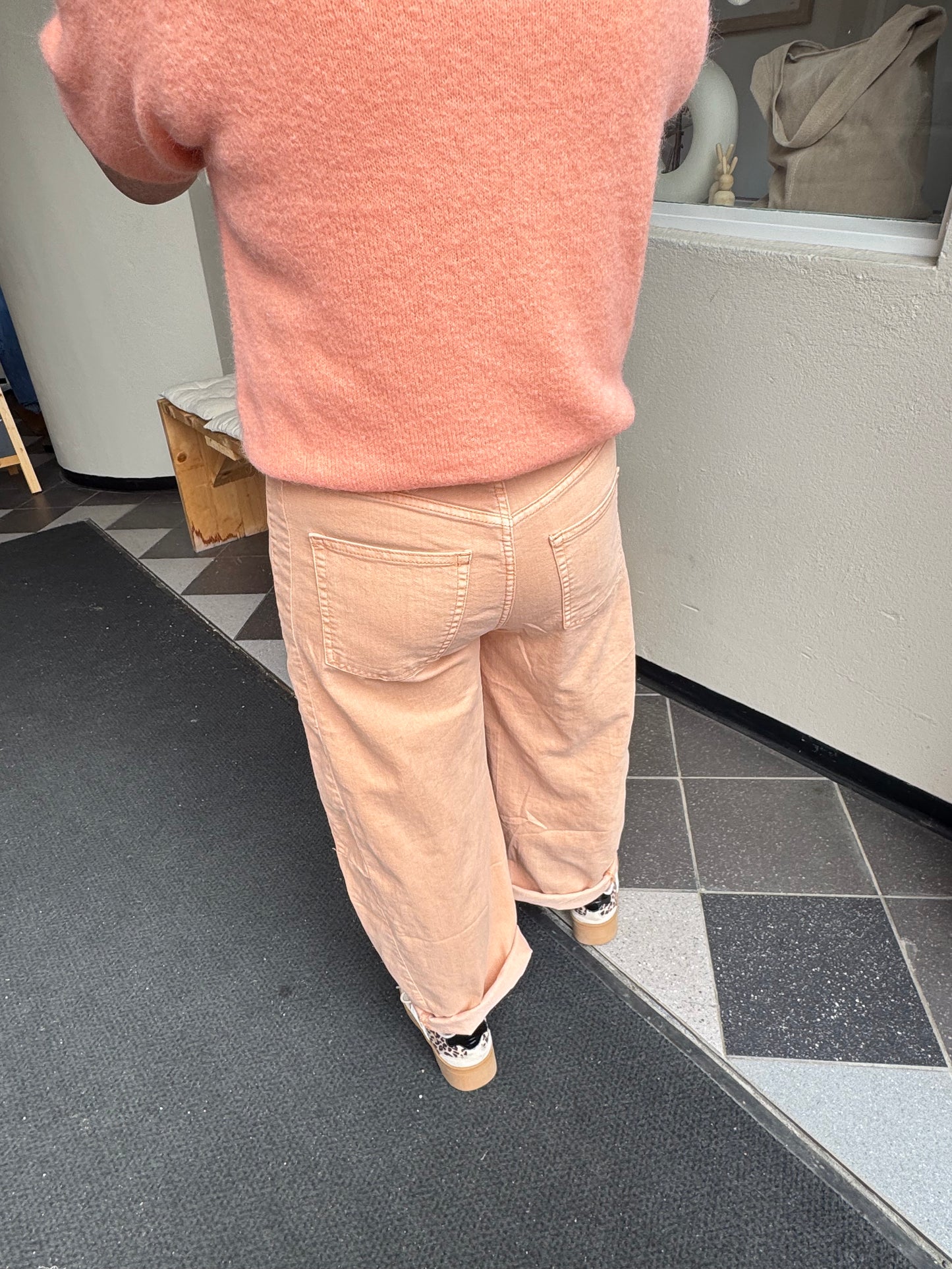 Jeans Barrel oranje