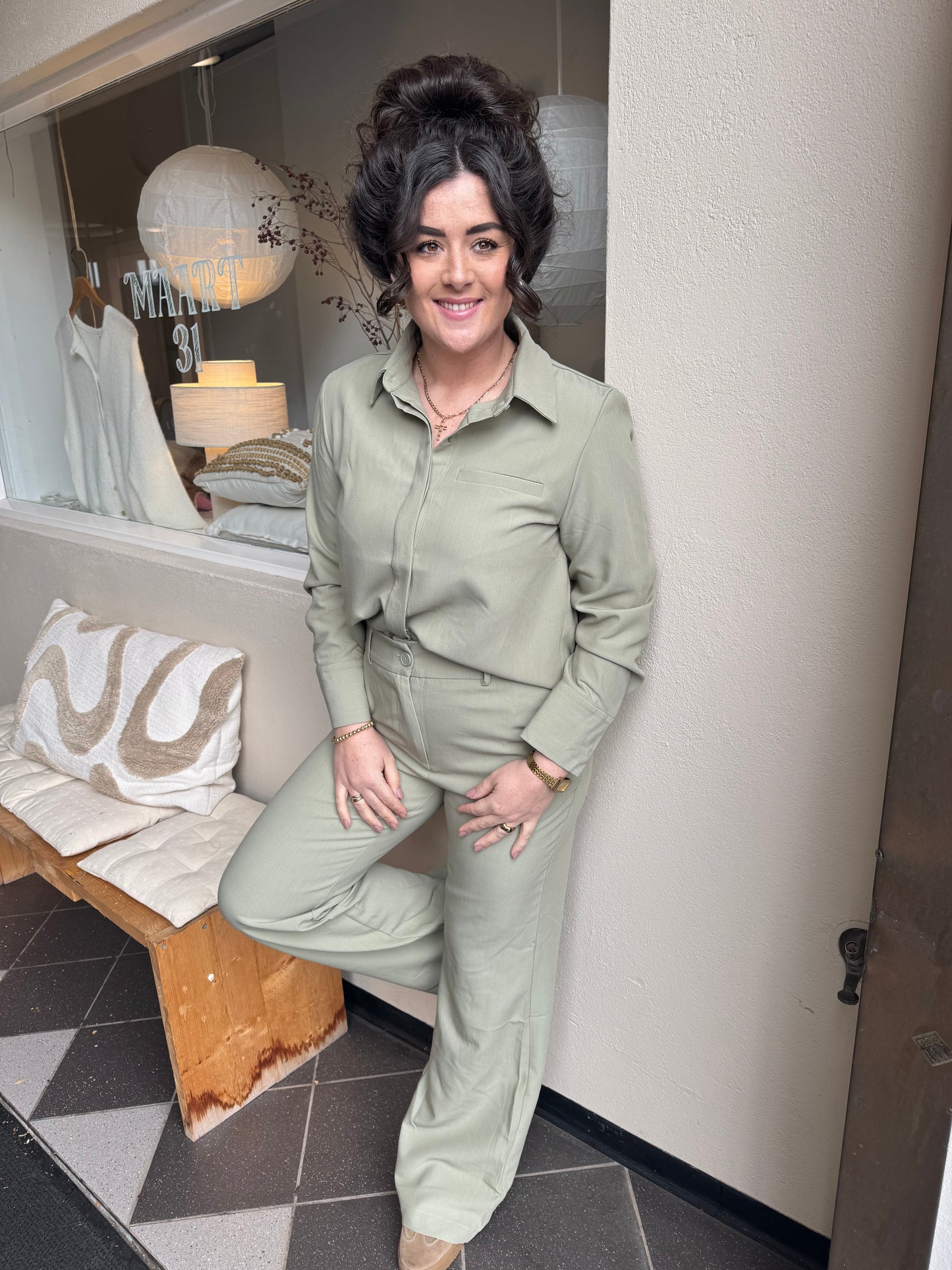 Blouse Jolie Groen