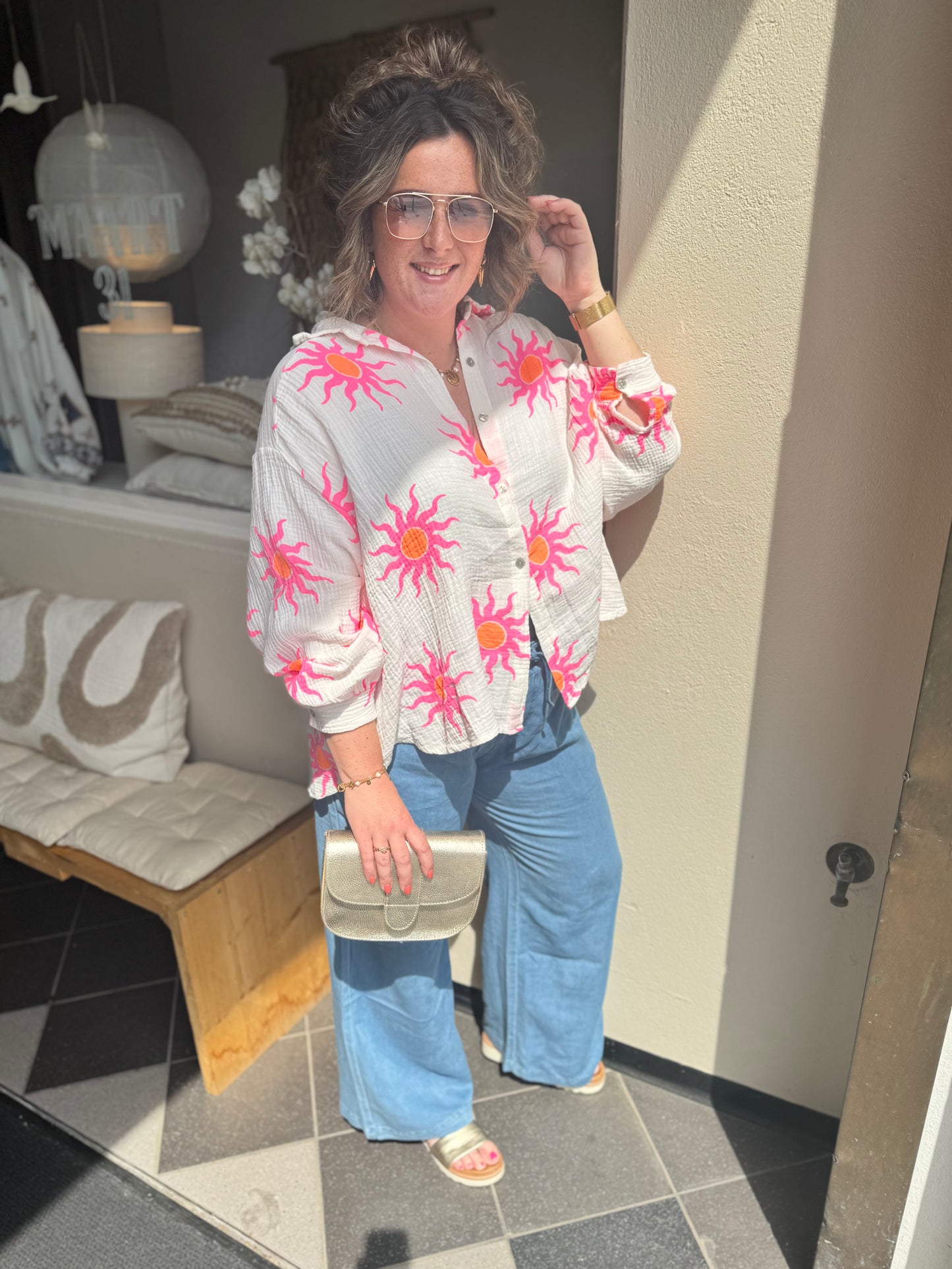 Blouse Sunny Roze