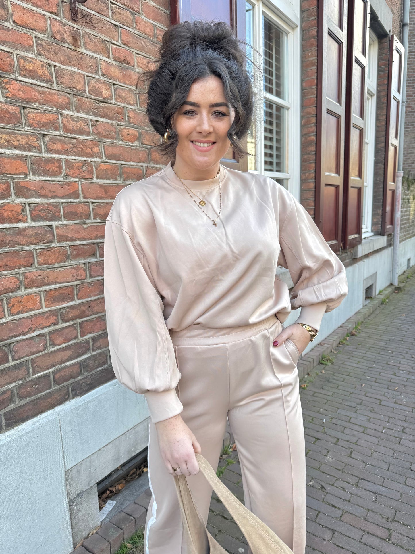 Trui Sas beige