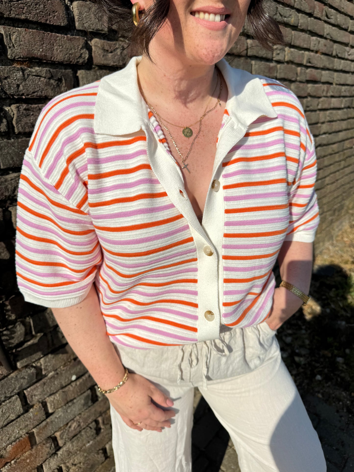 Vest Lou Oranje