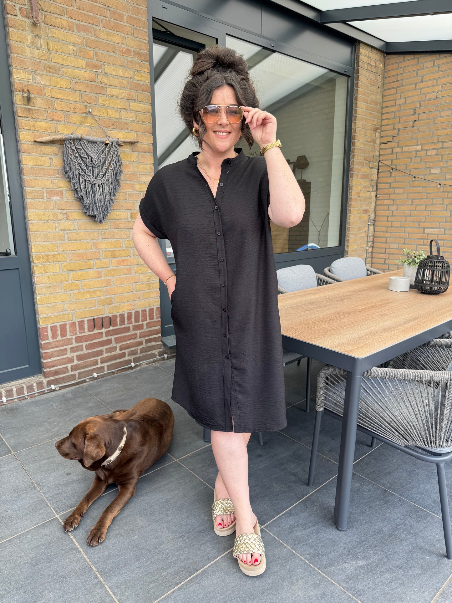 Jurk Ella Zwart