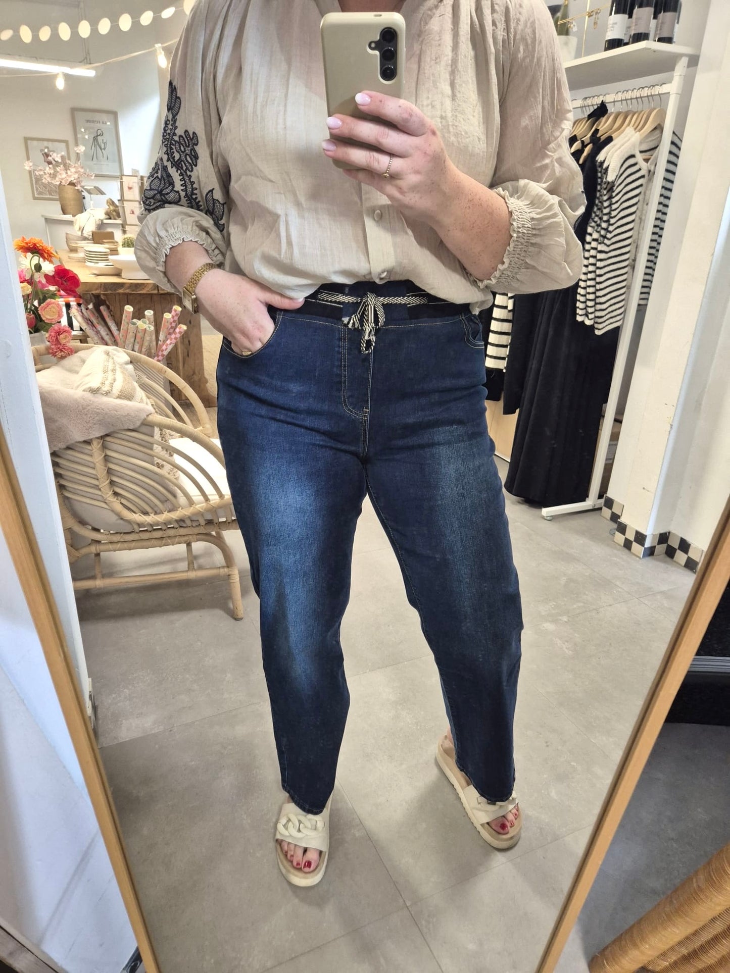 Broek Zoë Blauw