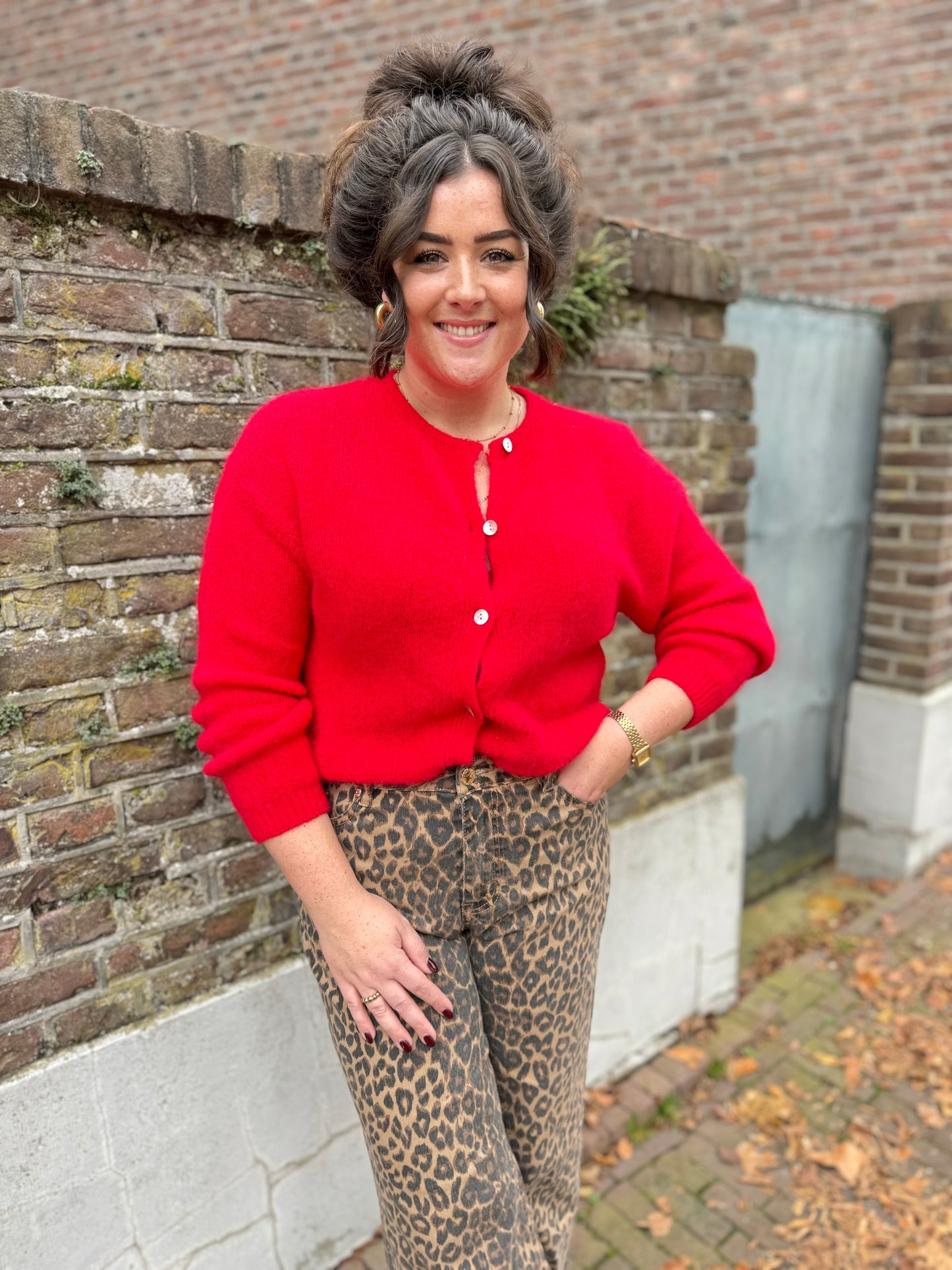 Vest Bobbi Rood