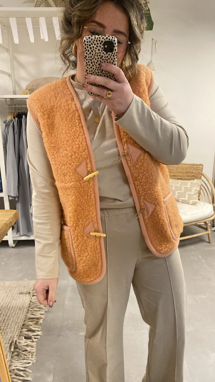 Bodywarmer Alwero Salmon