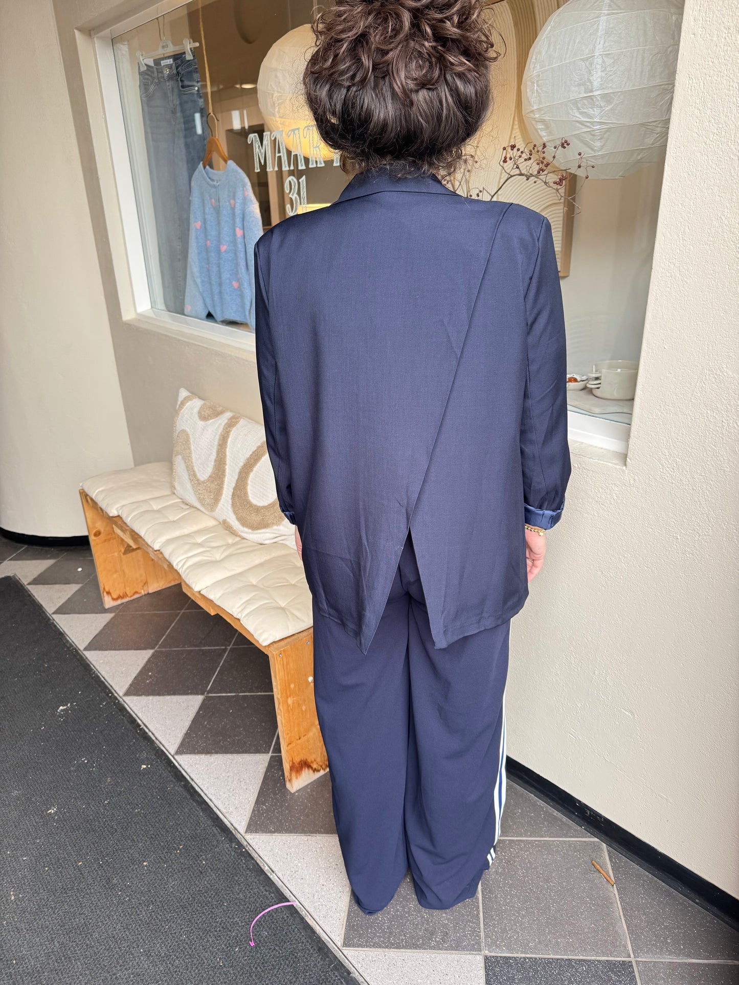 Blazer Jop blauw
