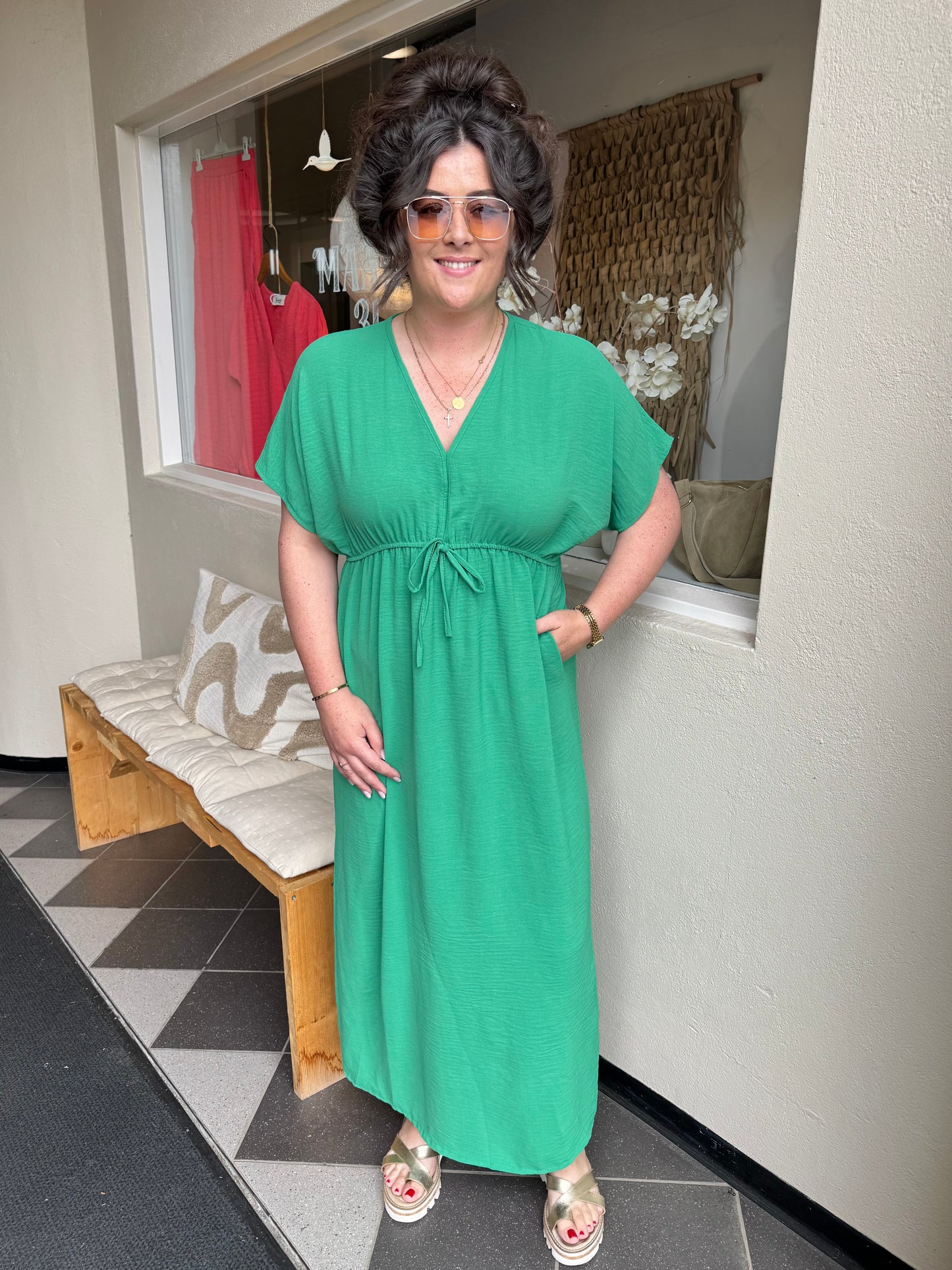 Jurk Niki Groen