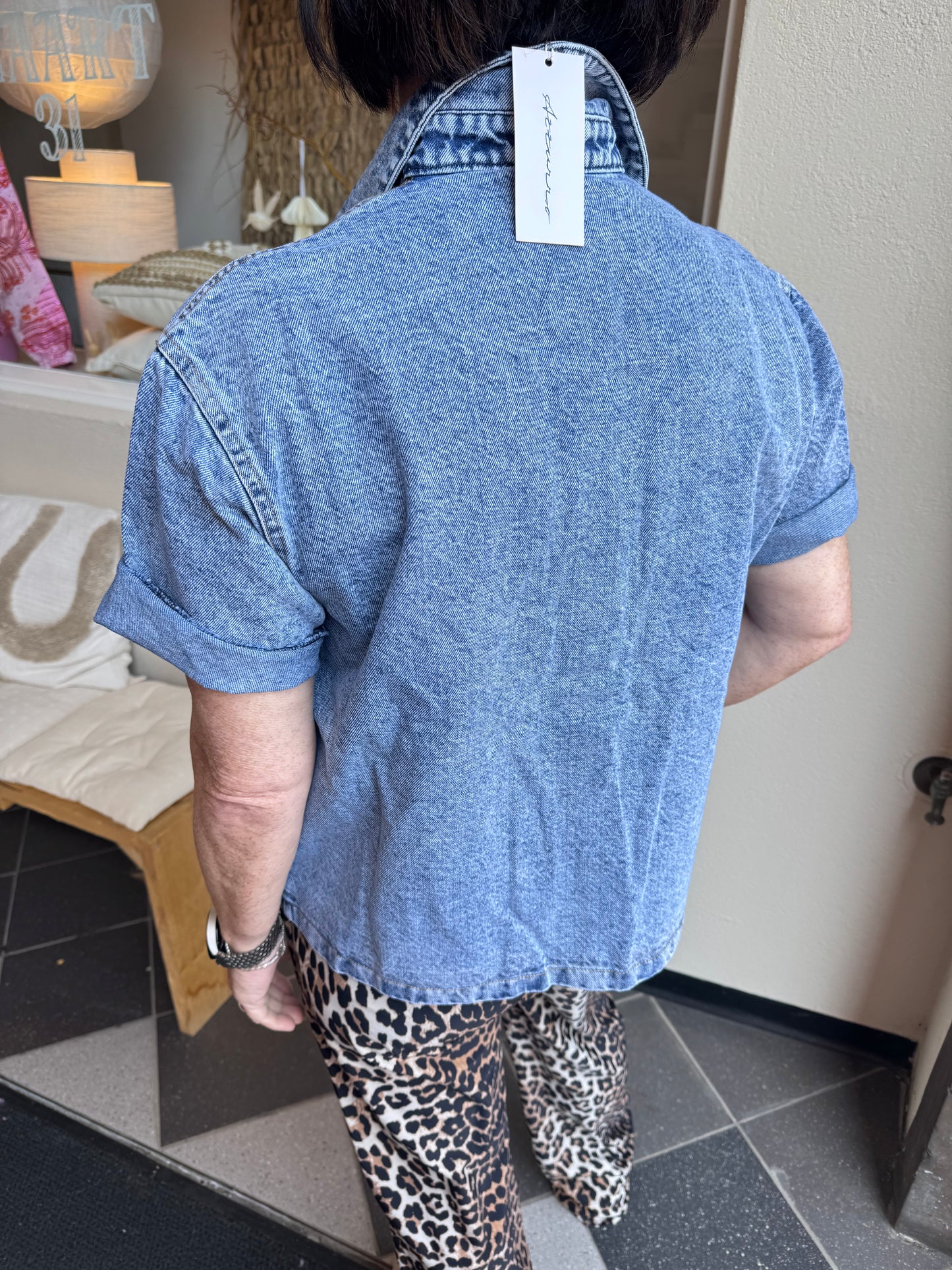 Jeansblouse Caro