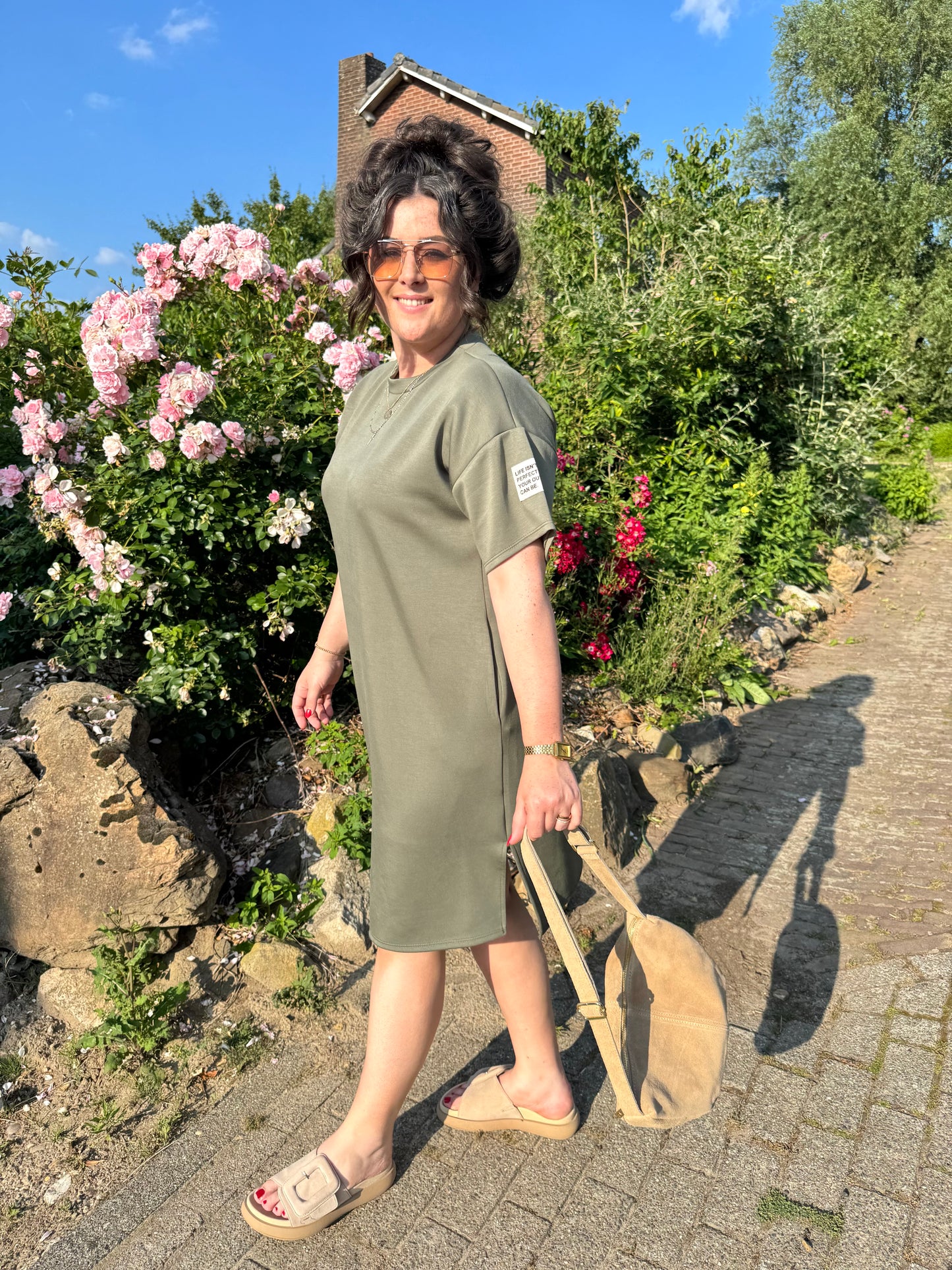 Jurk melody Groen
