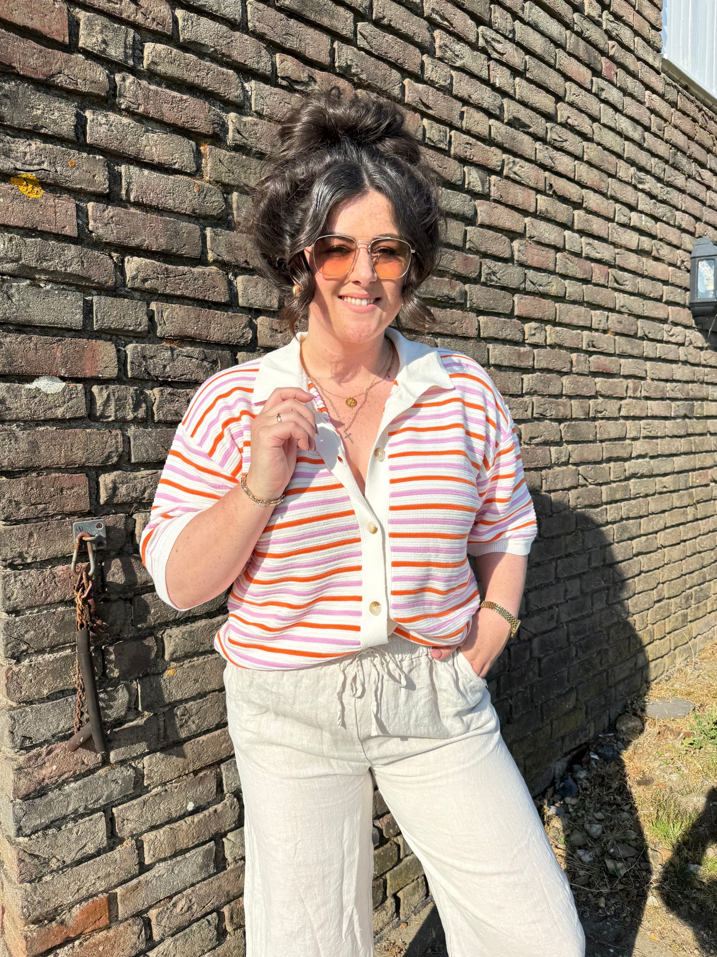 Vest Lou Oranje