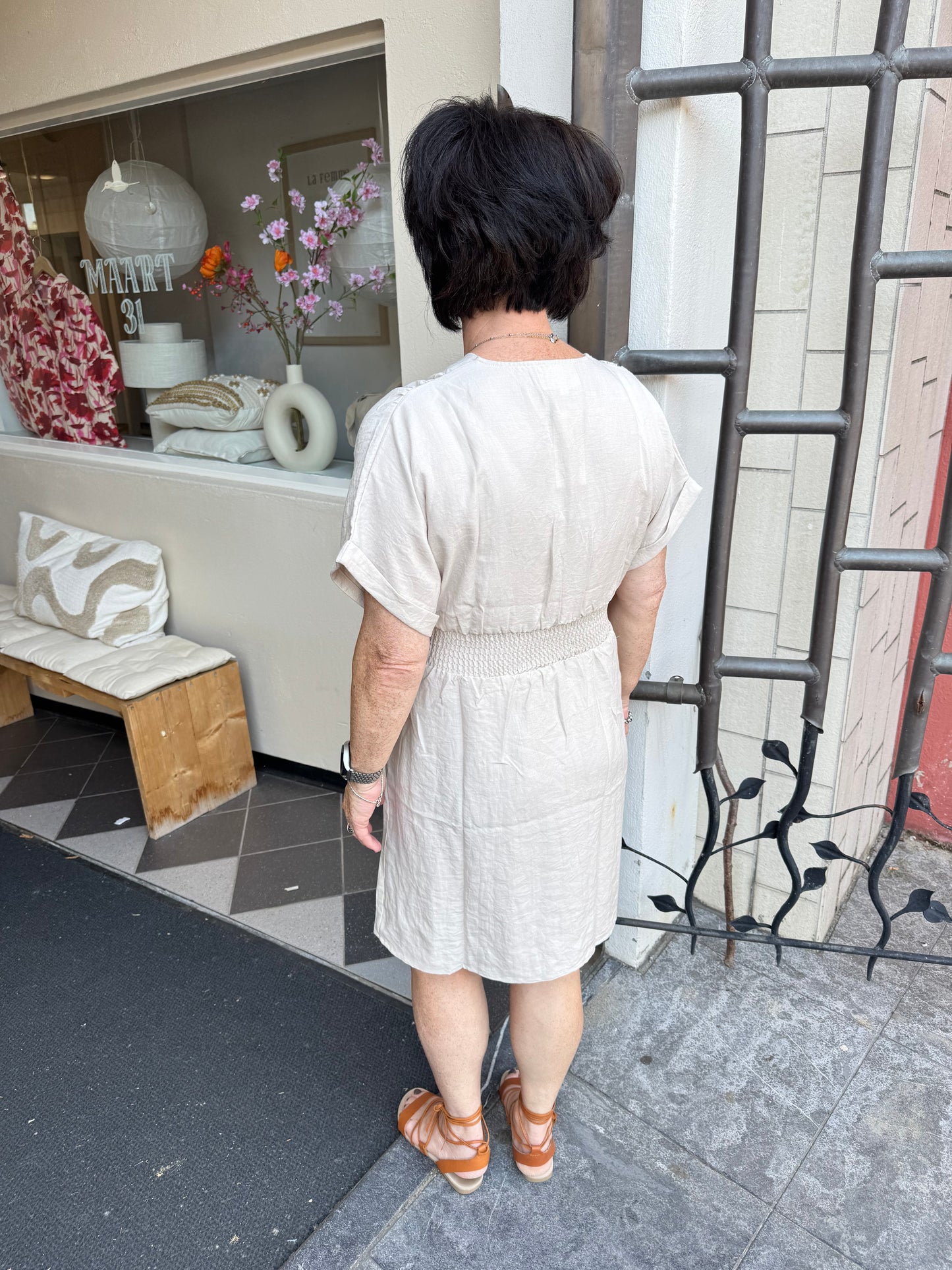 Jurk Ollie Beige