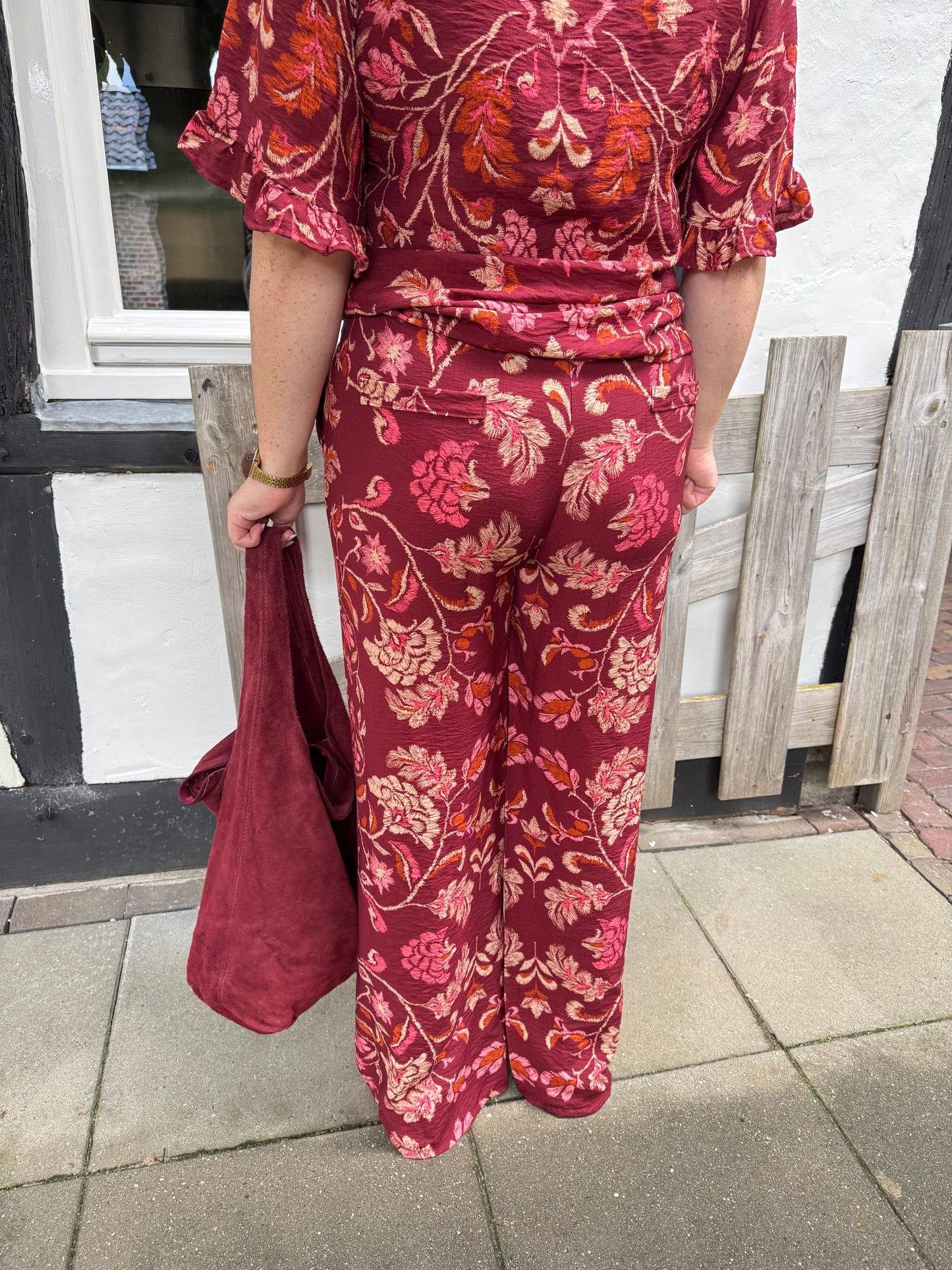 Broek Pien Bordeaux