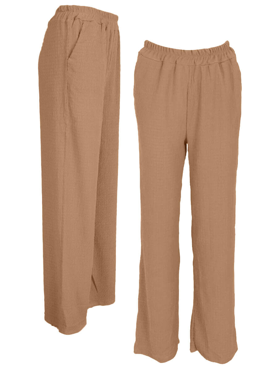Broek Julia taupe