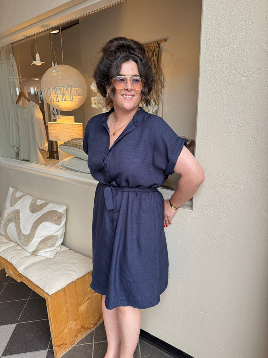 Jurk Ella Donkerblauw