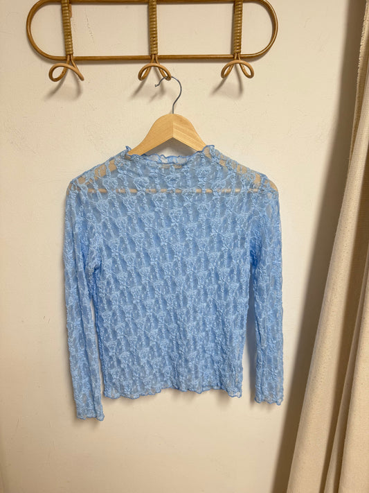 Top Julia Blauw