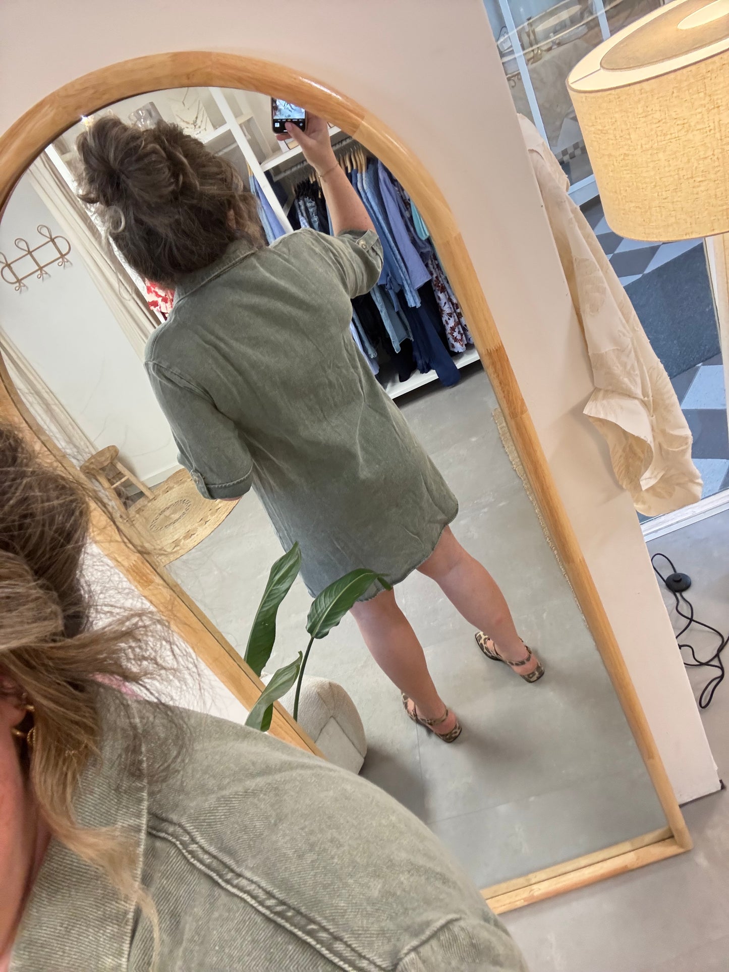 Jurk Amy Legergroen