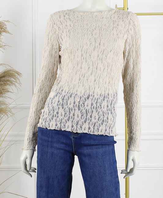 Top Julia beige