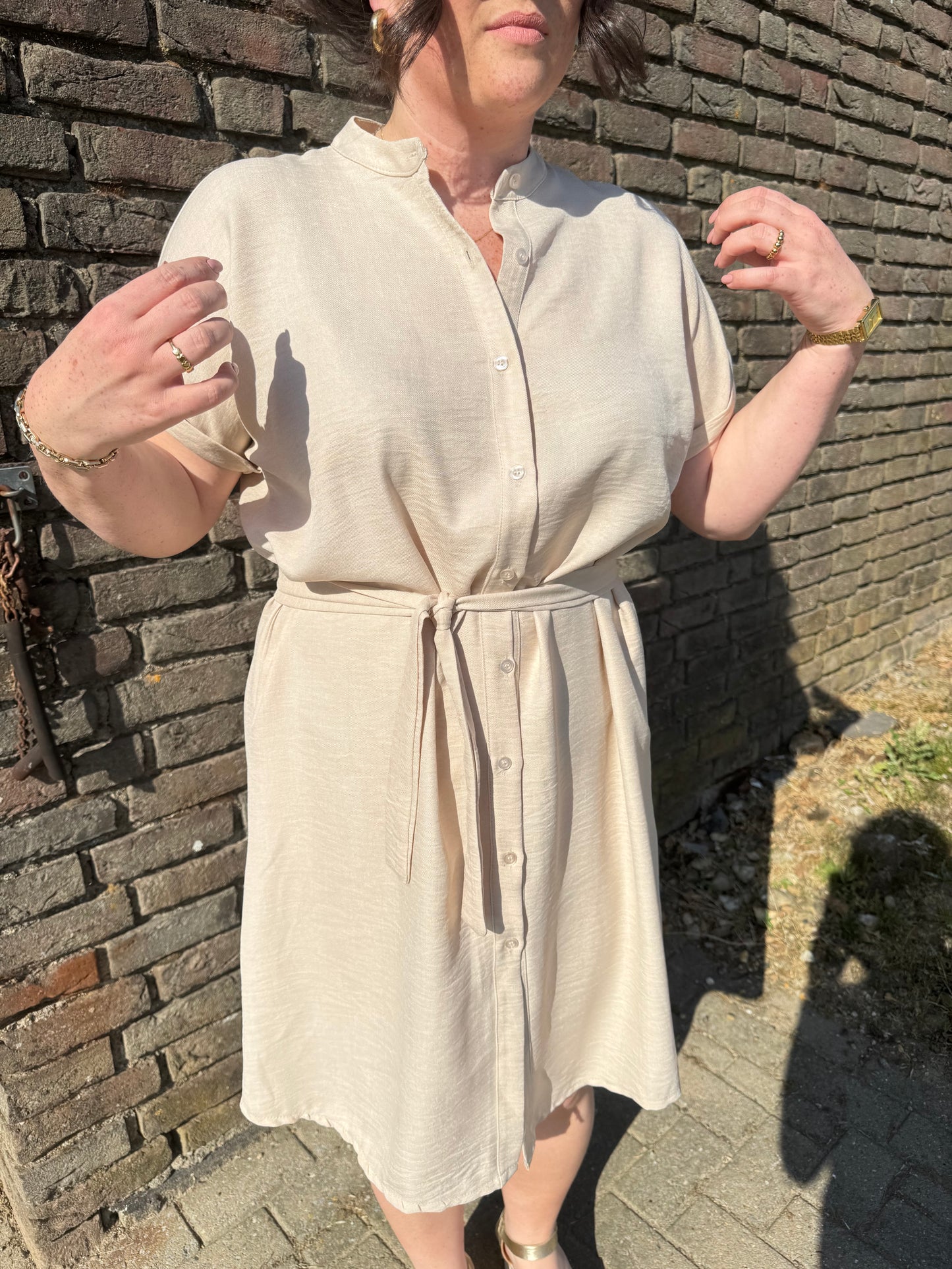 Jurk Ella Beige