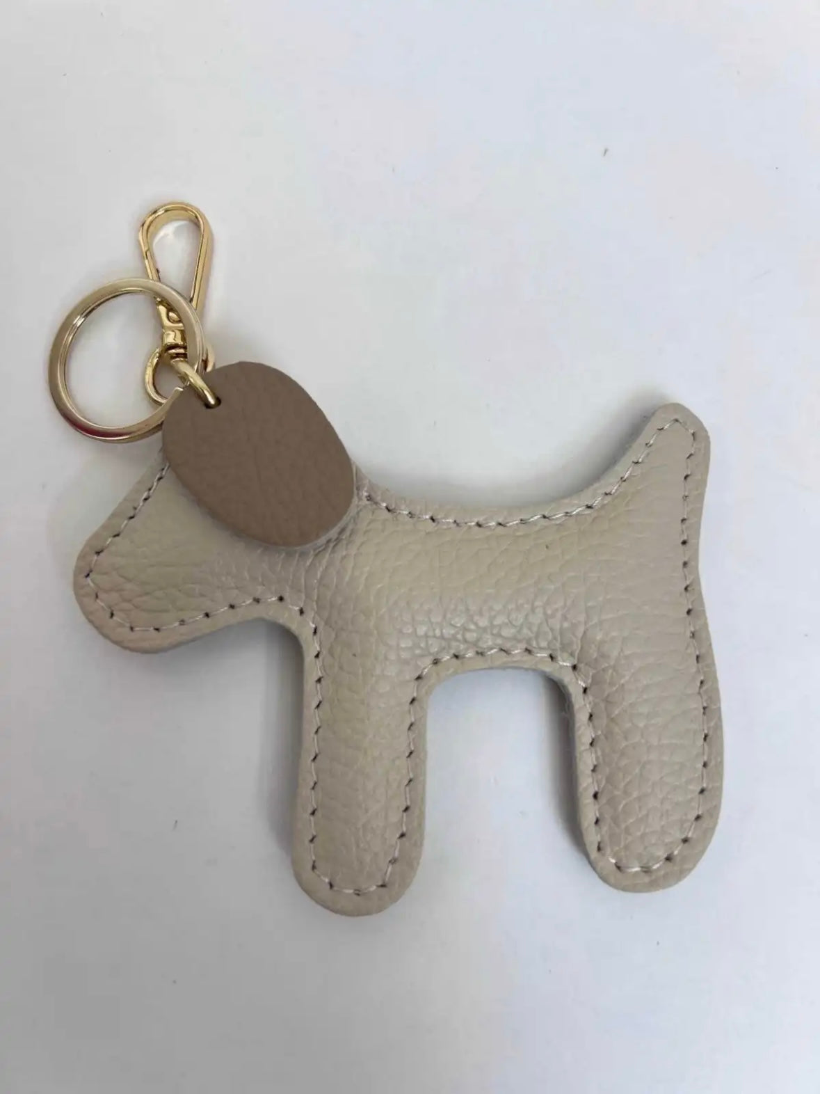 Sleutelhanger HOND Beige