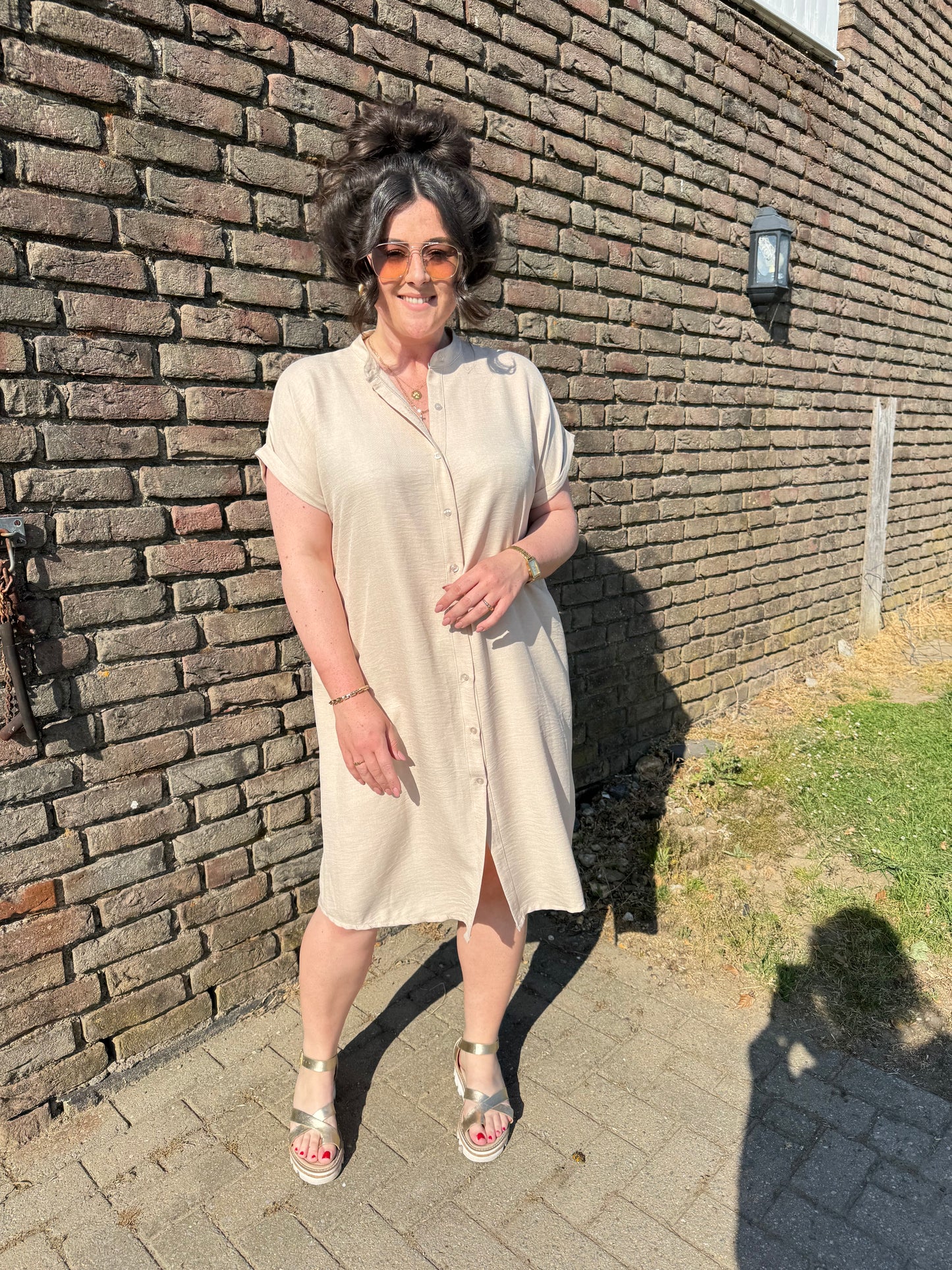 Jurk Ella Beige