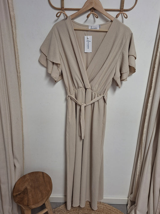 Jurk Suze Beige