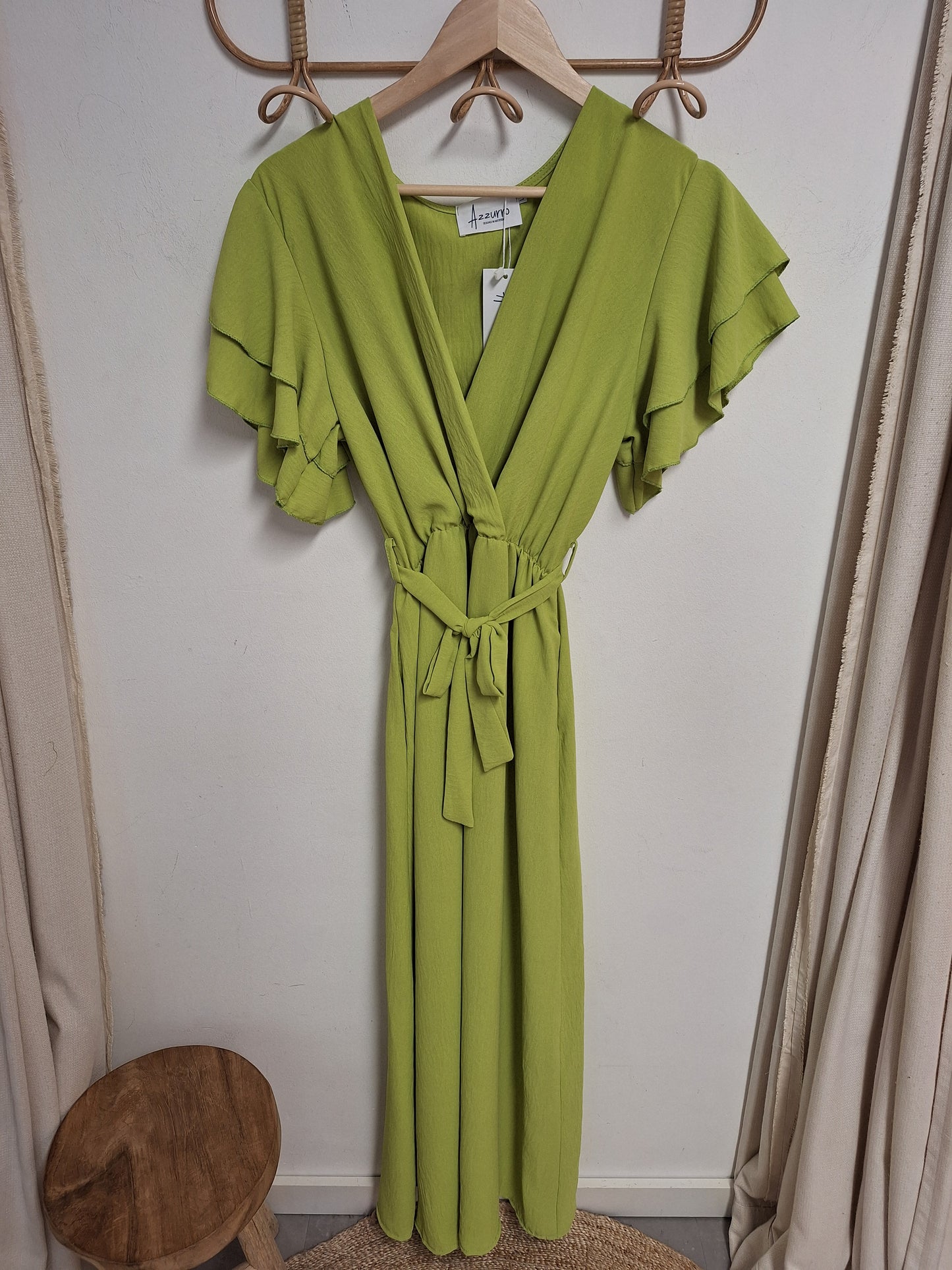 Jurk Suze Lime