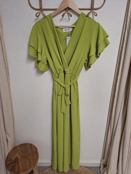 Jurk Suze Lime