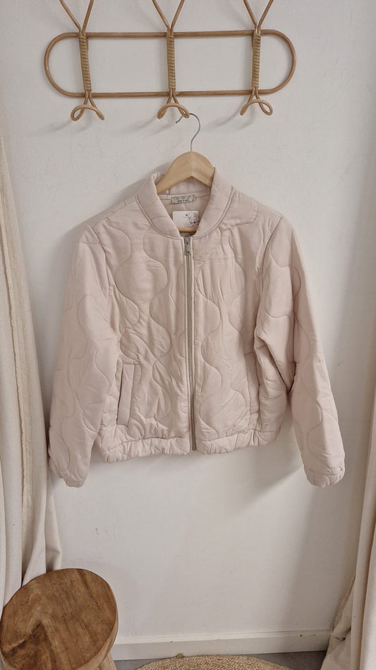 Bomber Juul Beige
