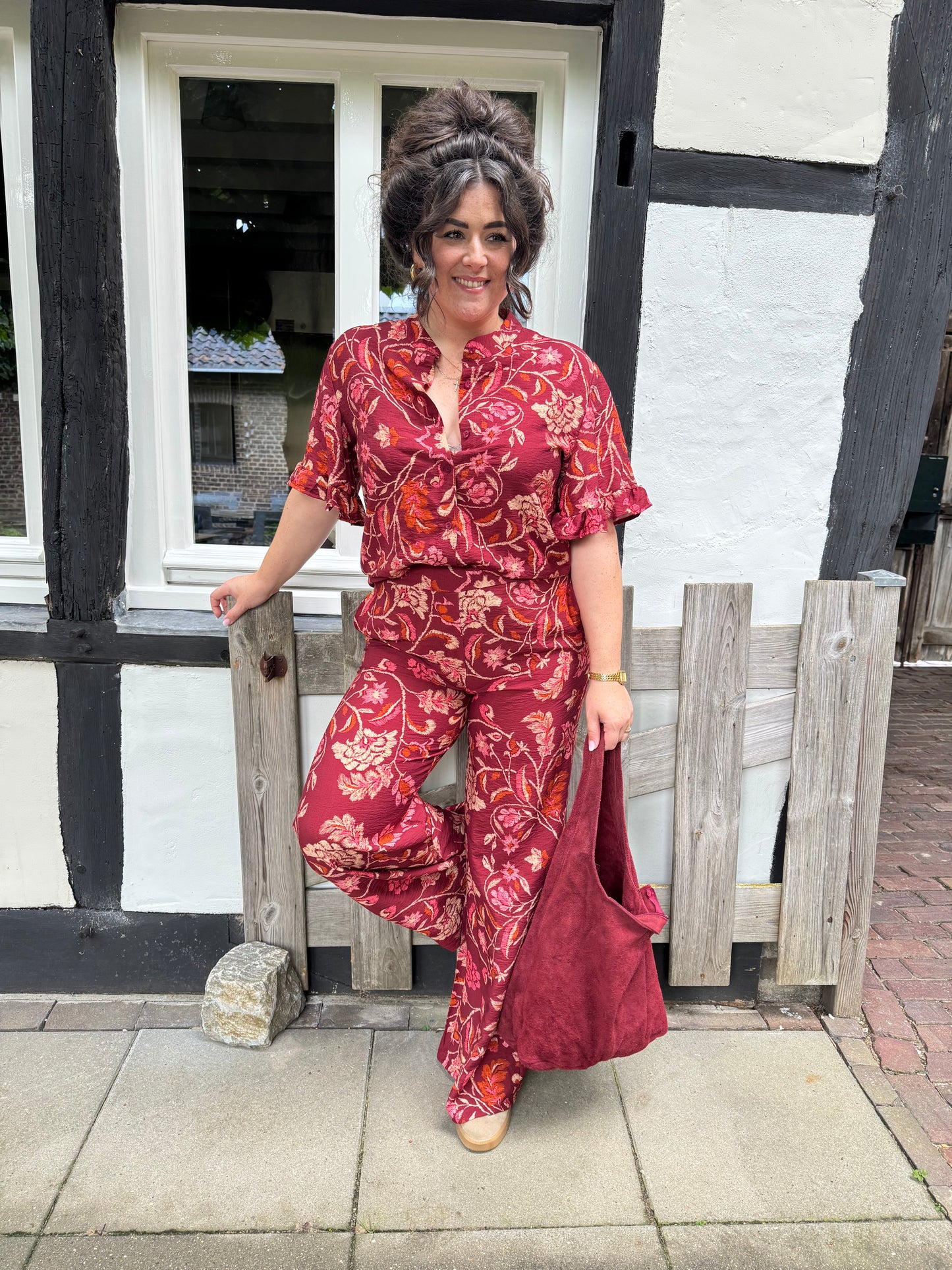 Broek Pien Bordeaux