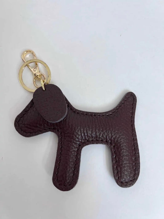 Sleutelhanger HOND Bruin