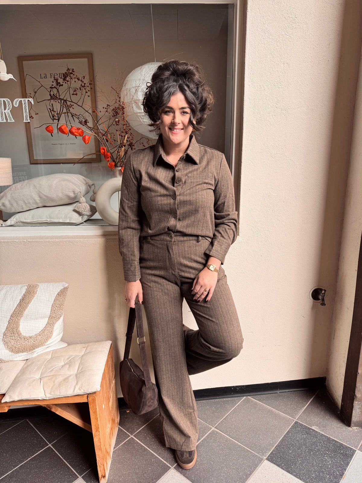 Blouse Lola Bruin