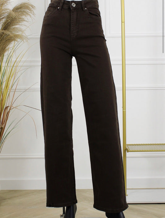 Broek Teun - Dark coffee