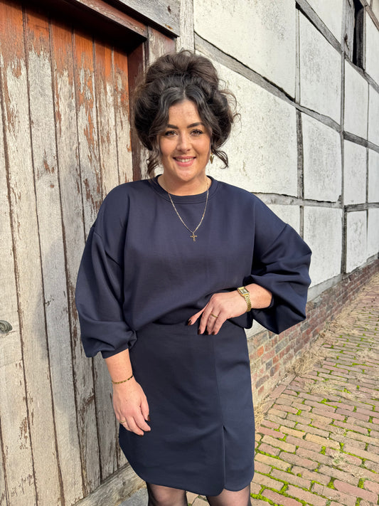 Trui Fien Donkerblauw