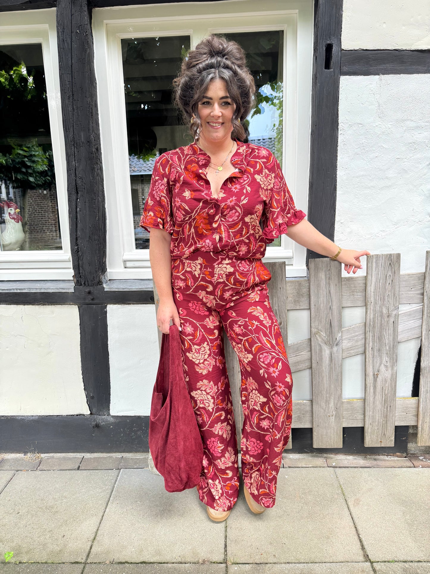 Broek Pien Bordeaux